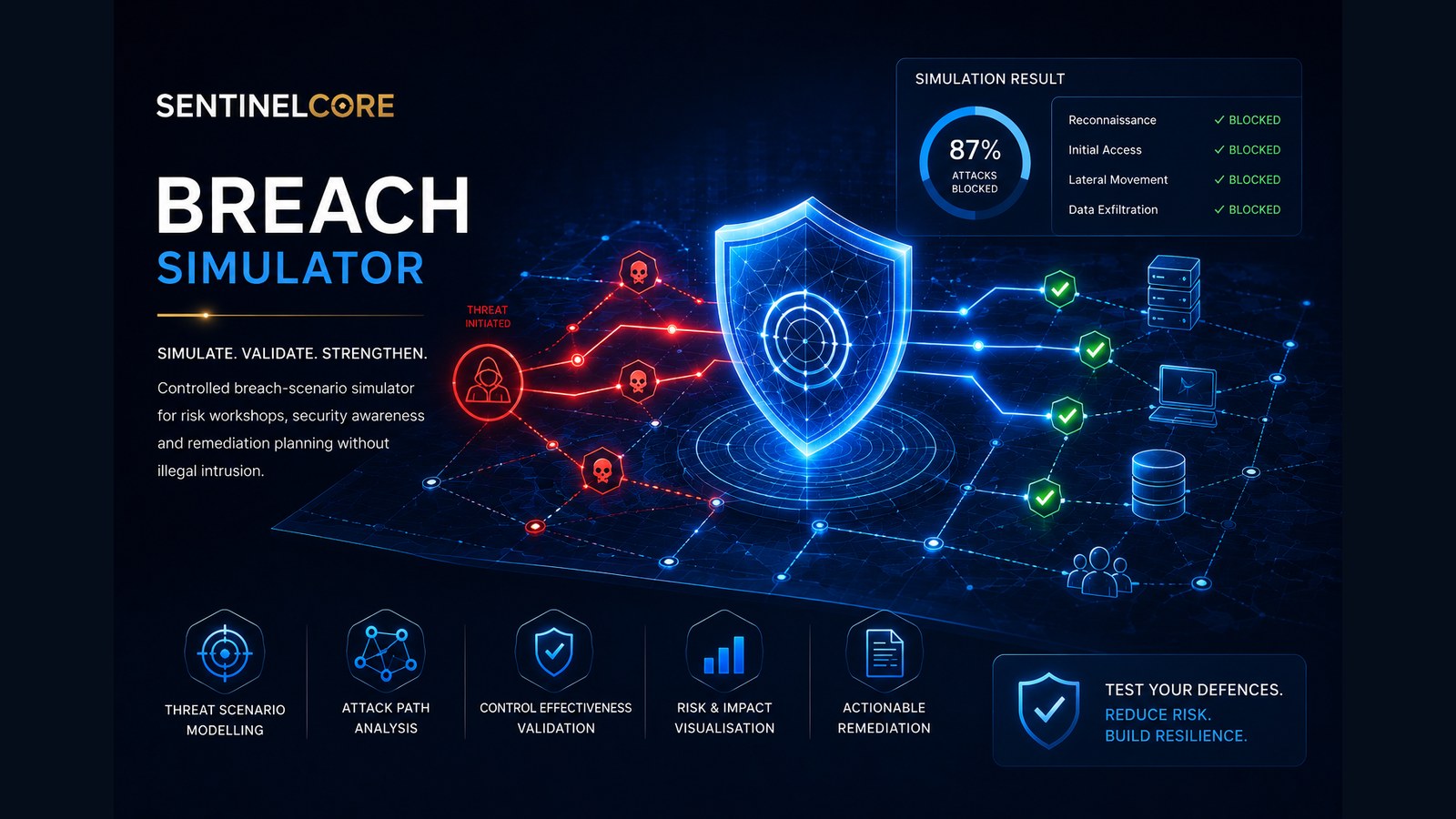 SentinelCore BreachSimulator